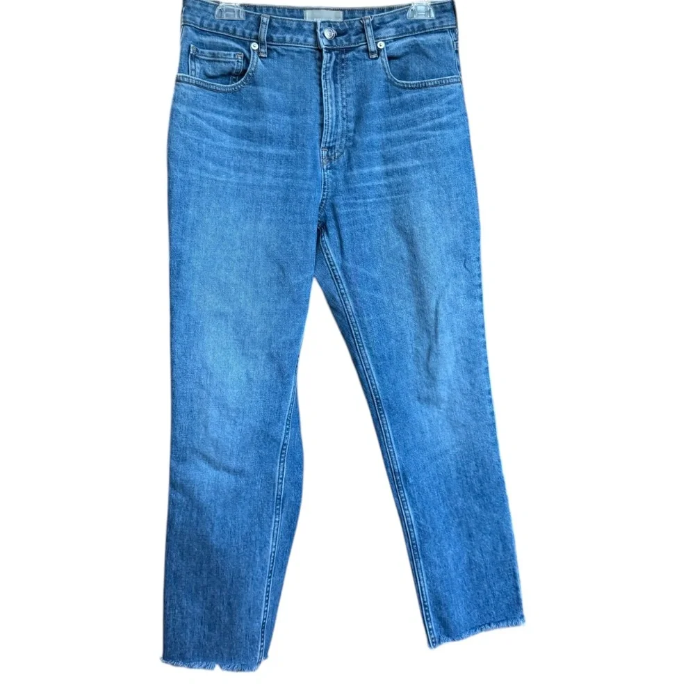 Everlane The Curvy Cheeky Raw Hem Crop Jeans‎ Sz 30